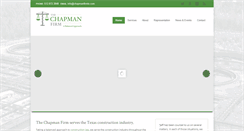 Desktop Screenshot of chapmanfirmtx.com
